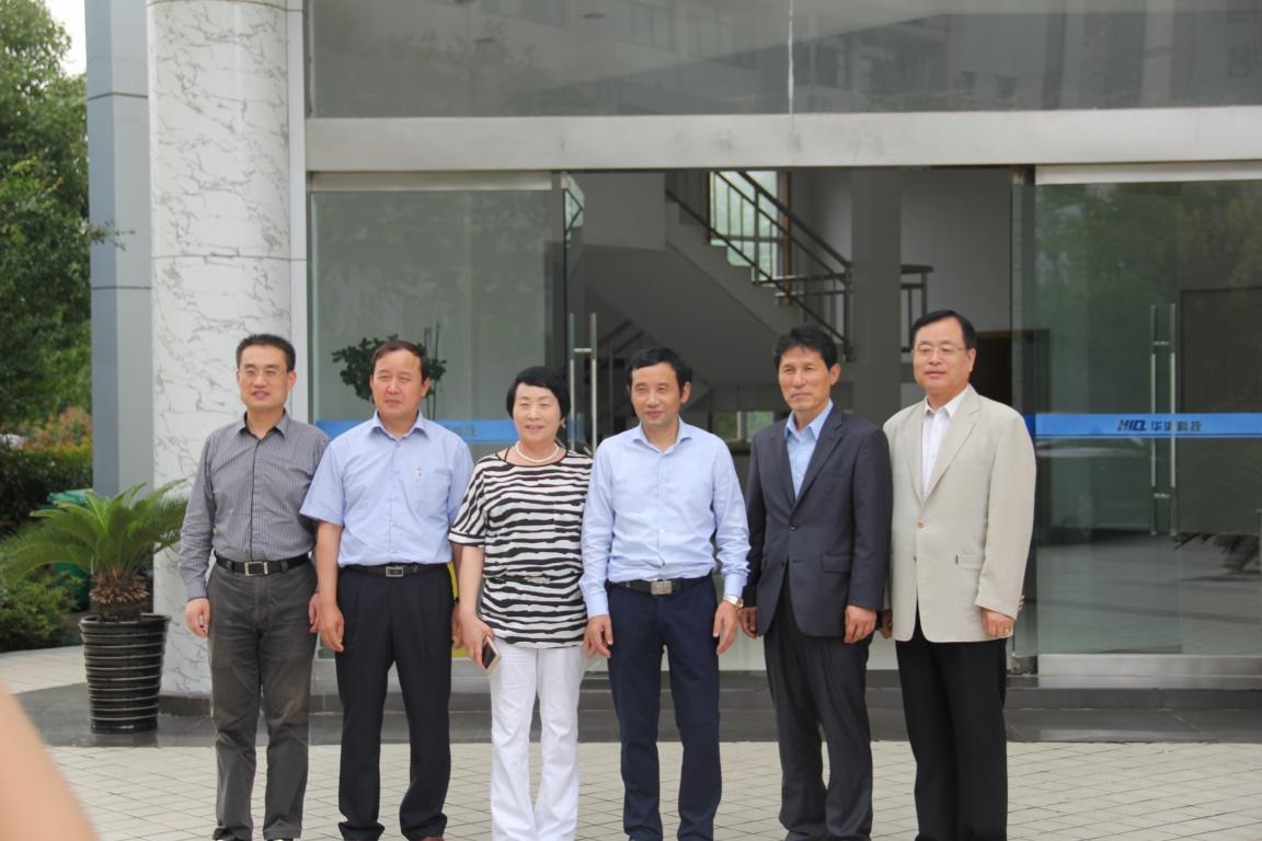 韩国企业代表考察合肥表面处理基地