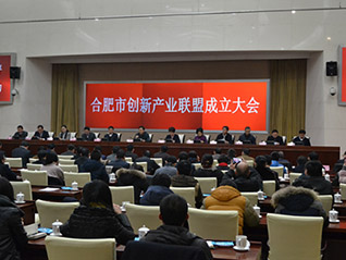 合肥市召开创新产业联盟成立大会 刘万青当选联盟常务副会长、联盟秘书长